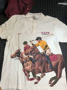 USPA Polo Shirt with Players Graphic XX
