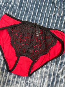 Red Lace Panties