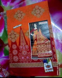 Brand new cotton saree pack of 2