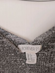 Trendy And Cute Gray Knit Tank Top