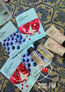Face Masks & Lotions Set