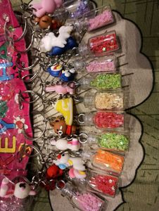 Love Message Inside Keychain