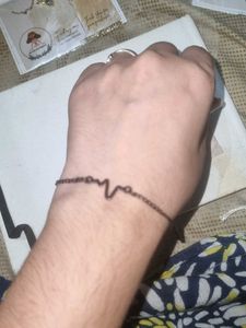 ECG Heartbeat Pendant Necklace