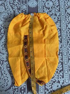 Yellow Kurta Dhoti Set Krishna Dress