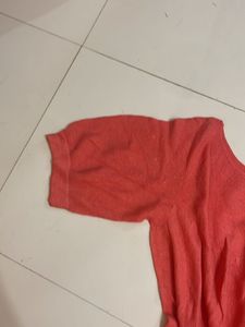 Casual Coral Dress