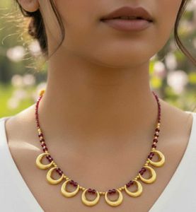 Gold Plated Moon Neckles