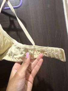 Light Yellow Bra Cotton