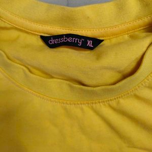 Yellow Graphic T-Shirt