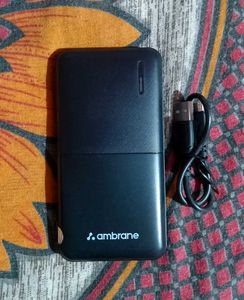 Ambrane 10000mAh Power Bank [BLACK] (RH)