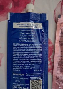 NIVEA Nourishing Lotion Body Milk – 5-in-1 Care, 4