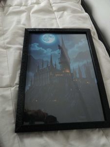 Harry Potter Hogwarts Castle Framed Art