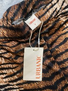 Stylish Tiger Print Flared Pants