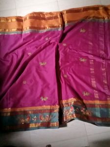 Cotton Fabric Kata Padri Saree