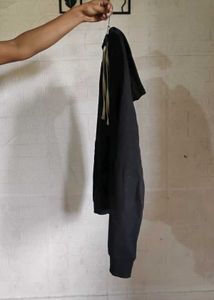 Black Zip-Up Hoodie