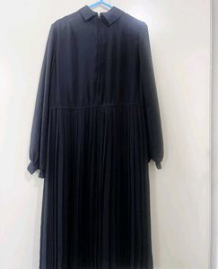 Elegant Black Long Sleeve Dress