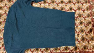 Blue Knit Sweater