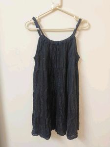 Sparkly Black Camisole dress