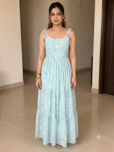 Flowy Floral Maxi Dress