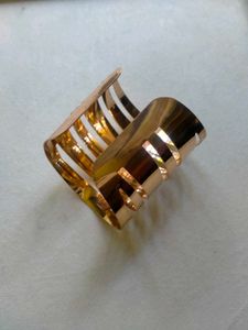 Chunky Gold Cuff Bracelet