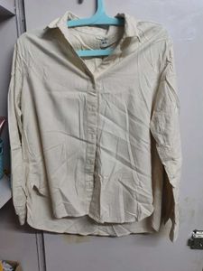 Uniqlo Beige Shirt
