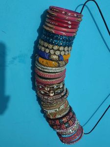 Assorted Designer Bangles Set