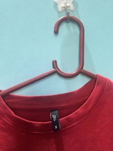 Red "Let Love Overwhelm You" Graphic Tee