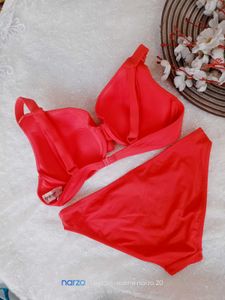 Coral Bikini Set