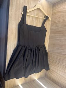 NEW. ZARA Chic Black Mini Dress