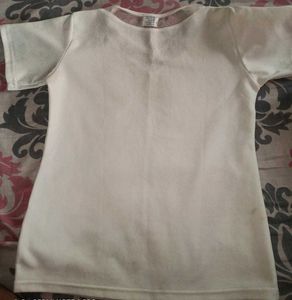 White Basic T-Shirt