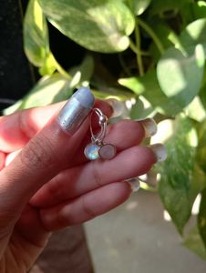 925 silver Moonstone Drop Earrings