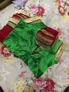 red and green kota doria saree