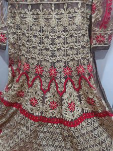Only One Tym Used Party Wear Heavy Dress