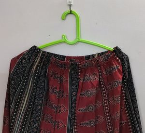 Printed Cotton Plazzo