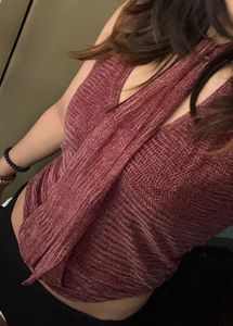 Stylish Red Patterned Top