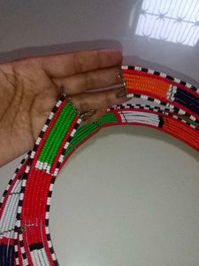 African masaai 3in one necklace