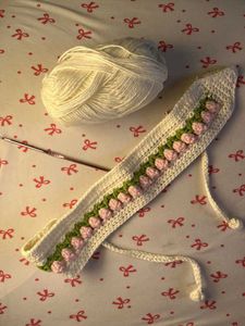 2 Crochet Floral Headband
