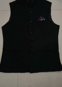 Brand New Men's Black Nehru Jacket