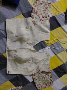 Embroidered Silk Blend Blouse