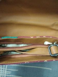 Maroon Sling bag