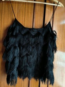 New Imported Fringed Cami Top