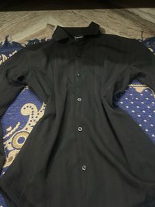 Chic Black Button-Up Shirt