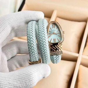 Elegant Brown Bvlgari Watch