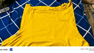 Yellow Graphic Print T-Shirt