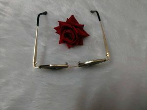 Unique Hexagonal Black Sunglasses