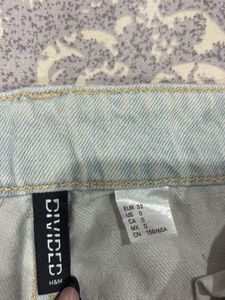 Light Blue Cargo Jeans