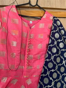 Anarkali Gown With Dupatta