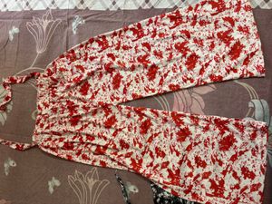 Comfy Printed Palazzos - Set of 2