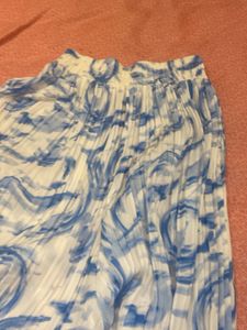 Blue &amp; White Tie Dye Cami Top