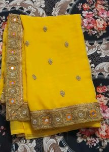 Elegant party wear Saree