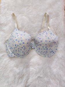 Cute Floral Print Bra